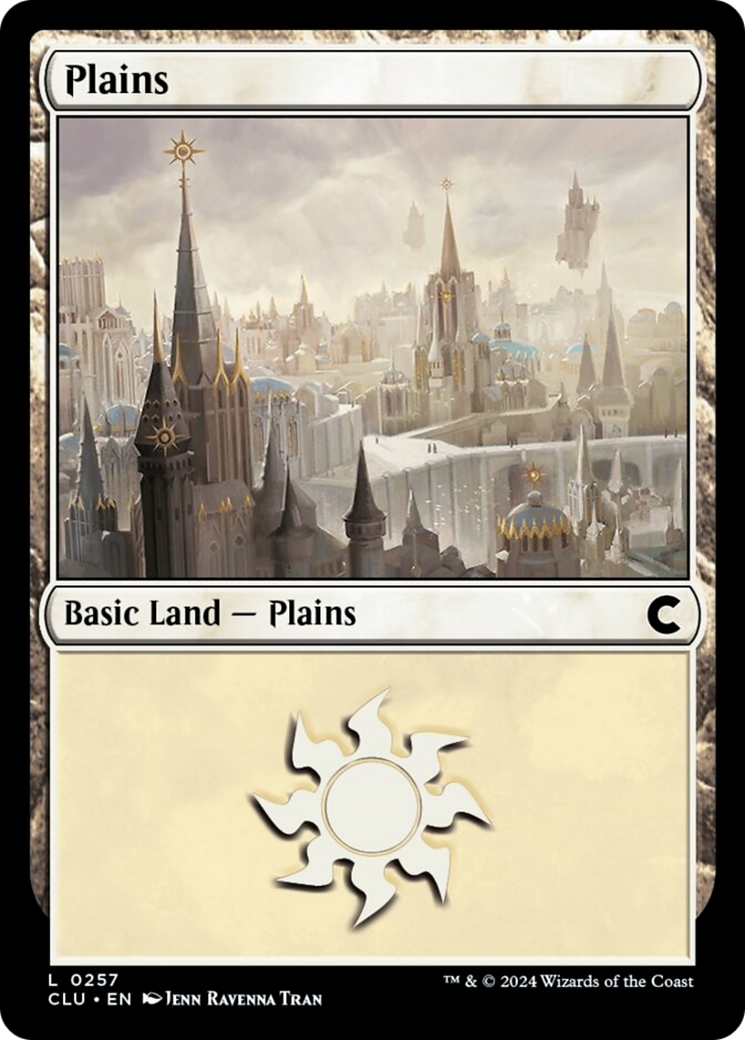 Plains (0257) [Ravnica: Clue Edition] | North of Exile Games