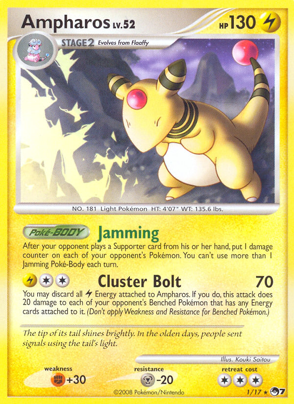 Ampharos (1/17) [POP Series 7] | North of Exile Games