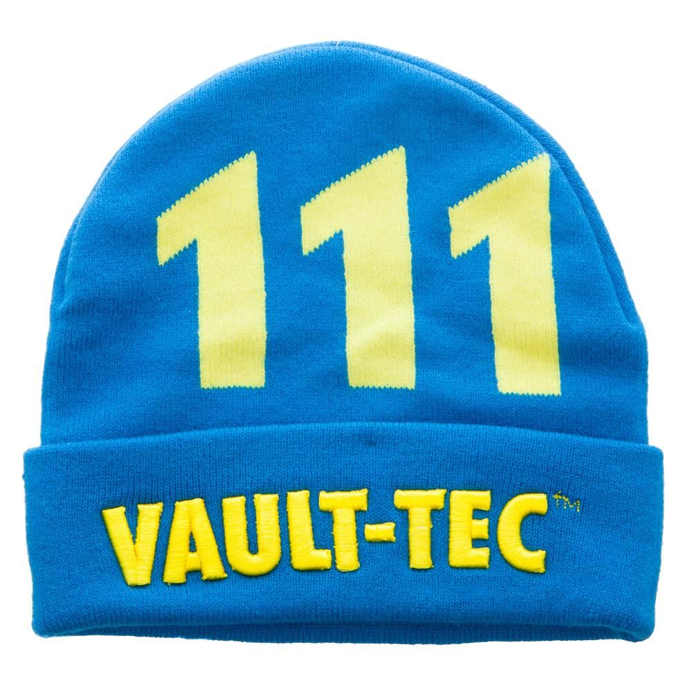 hat: Toque / beanie - Fallout - 111 Vault Tec | North of Exile Games