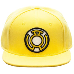 hat: DC Comics Yellow Lantern Snapback cap | North of Exile Games