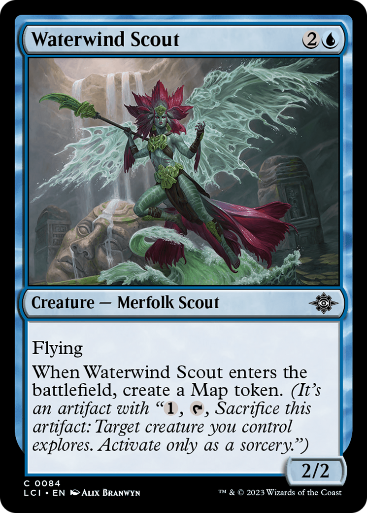 Waterwind Scout [The Lost Caverns of Ixalan] | North of Exile Games