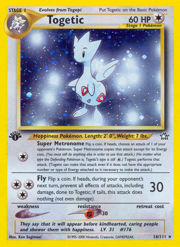 Togetic (16/111) [Neo Genesis 1st Edition] | North of Exile Games