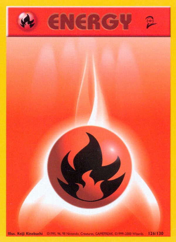 Fire Energy (126/130) [Base Set 2] | North of Exile Games