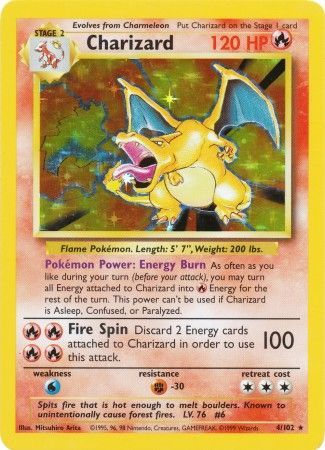 Charizard (4/102) [Base Set Unlimited] | North of Exile Games