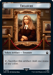 Soldier // Treasure (0028) Double-Sided Token [Doctor Who Tokens] | North of Exile Games