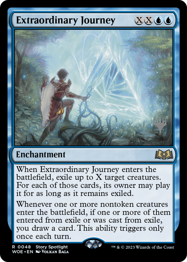 Extraordinary Journey (Promo Pack) [Wilds of Eldraine Promos] | North of Exile Games