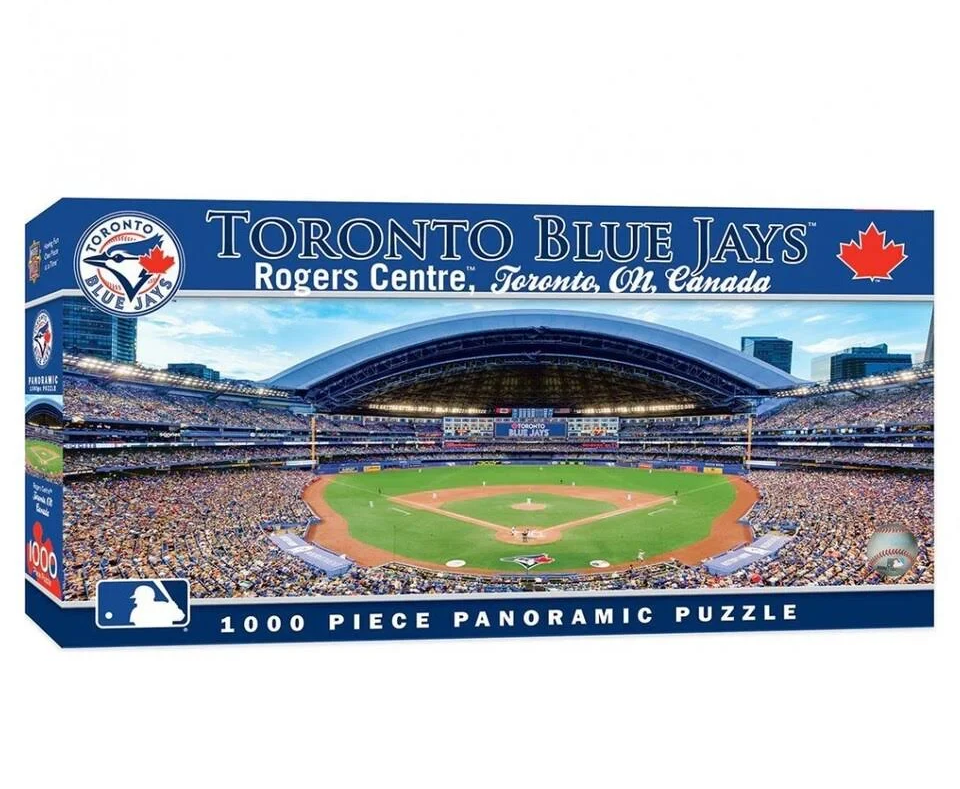 Puzzle: 1000 pcs - MLB Toronto Blue Jays panoramic | North of Exile Games