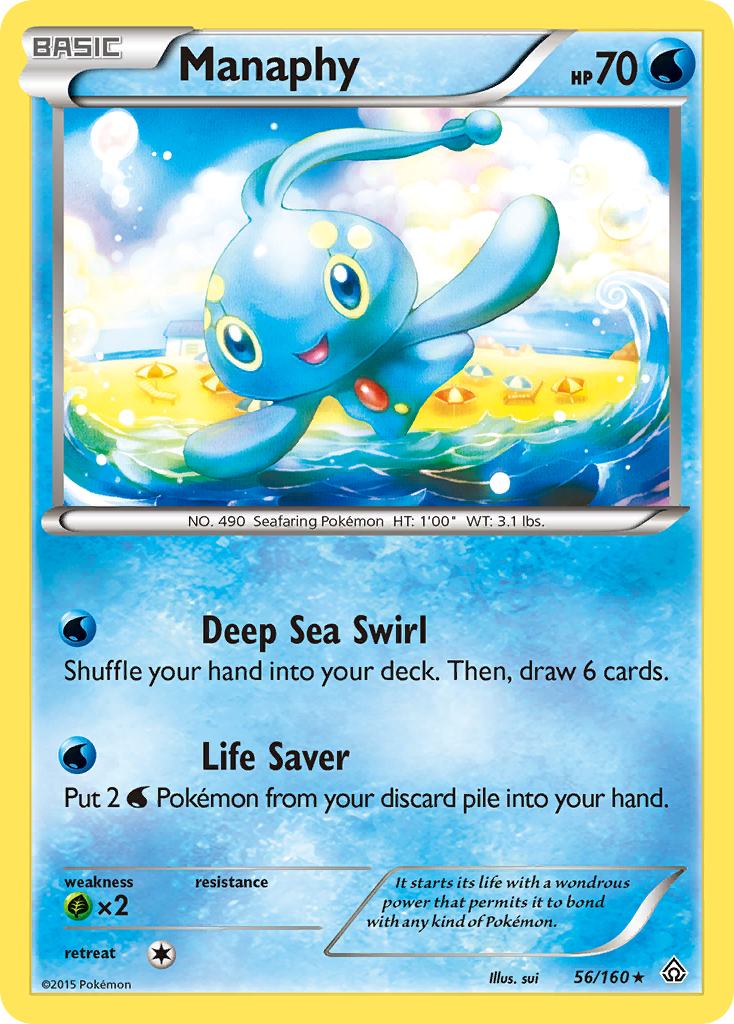 Manaphy (56/160) [XY: Primal Clash] | North of Exile Games