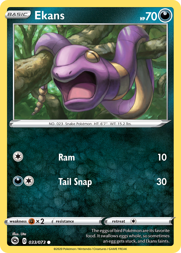 Ekans (033/073) [Sword & Shield: Champion's Path] | North of Exile Games