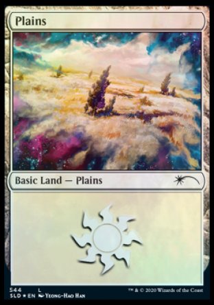 Plains (Enchanted) (544) [Secret Lair Drop Promos] | North of Exile Games