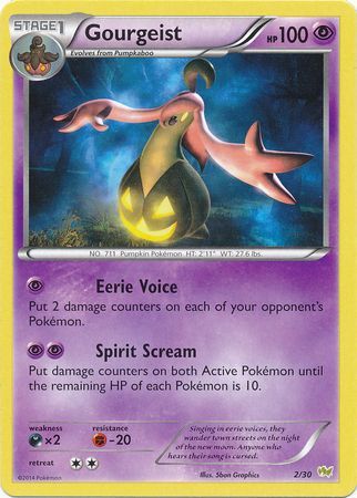 Gourgeist (2/30) [XY: Trainer Kit - Noivern] | North of Exile Games