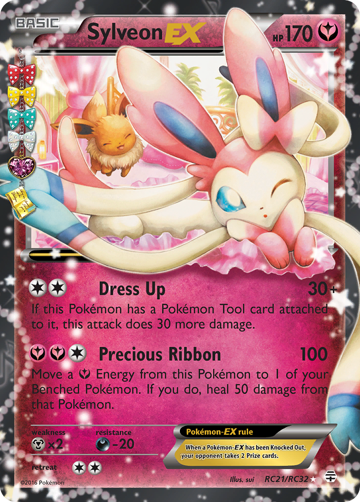 Sylveon EX (RC21/RC32) [XY: Generations] | North of Exile Games