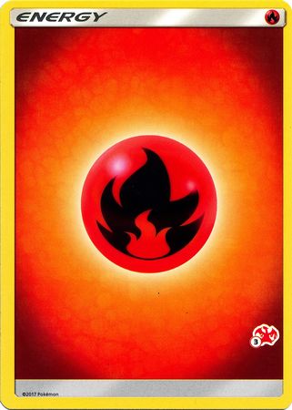 Fire Energy (Charizard Stamp #3) [Battle Academy 2020] | North of Exile Games