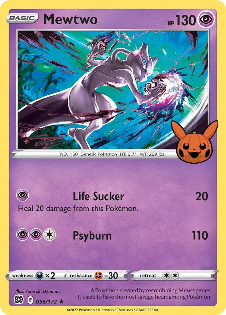 Mewtwo (056/172) [Trick or Trade] | North of Exile Games
