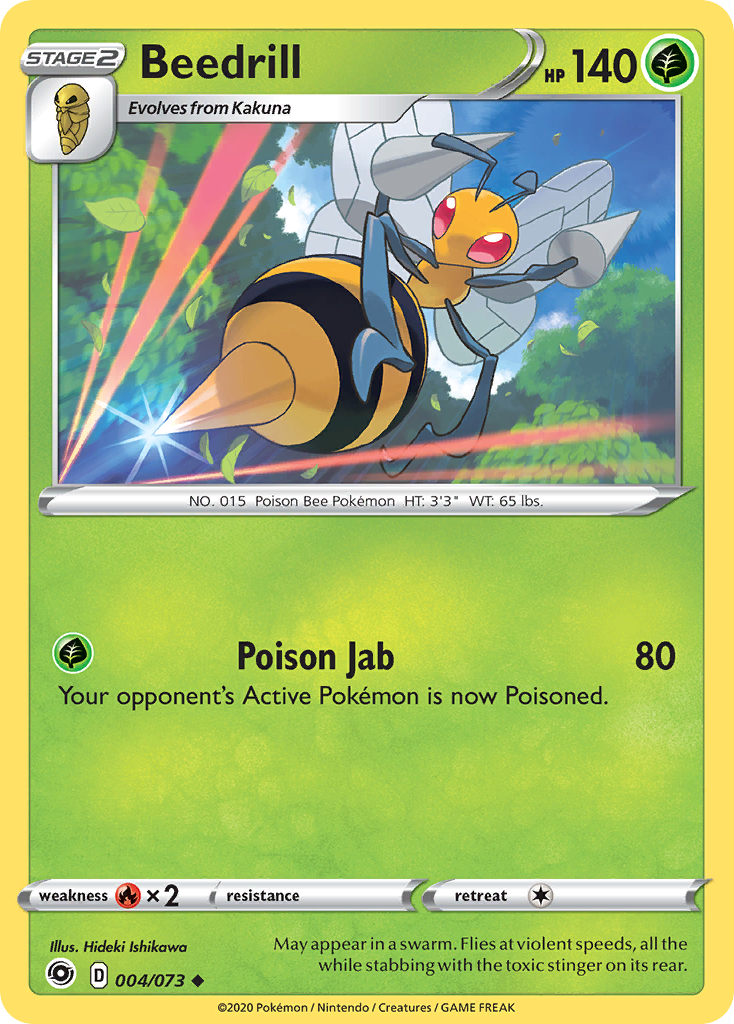 Beedrill (004/073) [Sword & Shield: Champion's Path] | North of Exile Games