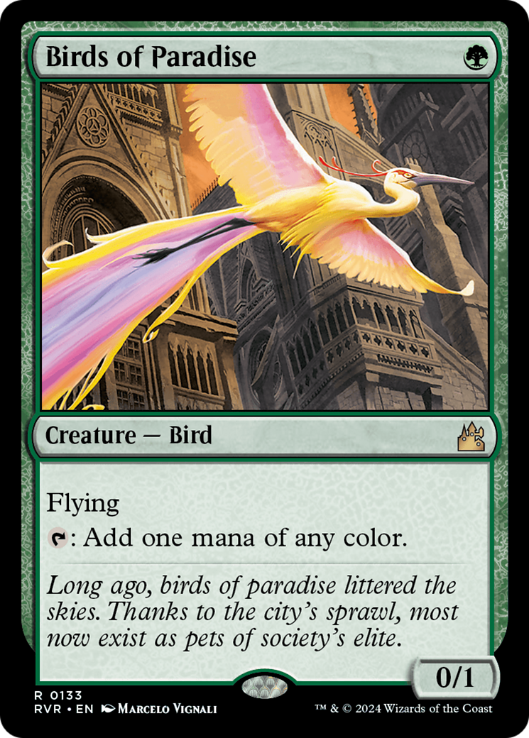 Birds of Paradise [Ravnica Remastered] | North of Exile Games