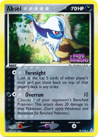 Absol (18/110) (Stamped) [EX: Holon Phantoms] | North of Exile Games