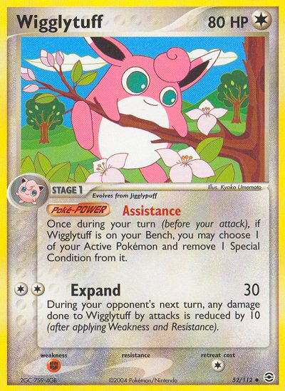 Wigglytuff (52/112) [EX: FireRed & LeafGreen] | North of Exile Games