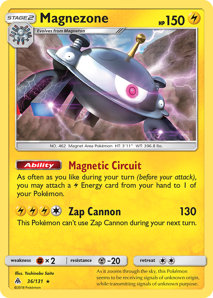 Magnezone (36/131) [Sun & Moon: Forbidden Light] | North of Exile Games