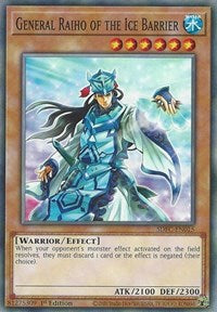 General Raiho of the Ice Barrier [SDFC-EN015] Common | North of Exile Games