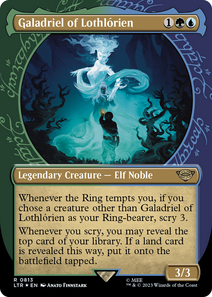 Galadriel of Lothlorien (Showcase) (Surge Foil) [The Lord of the Rings: Tales of Middle-Earth] | North of Exile Games