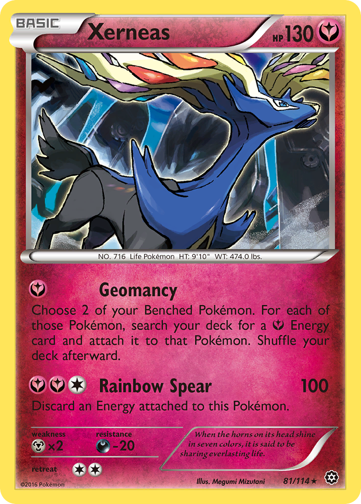 Xerneas (81/114) [XY: Steam Siege] | North of Exile Games