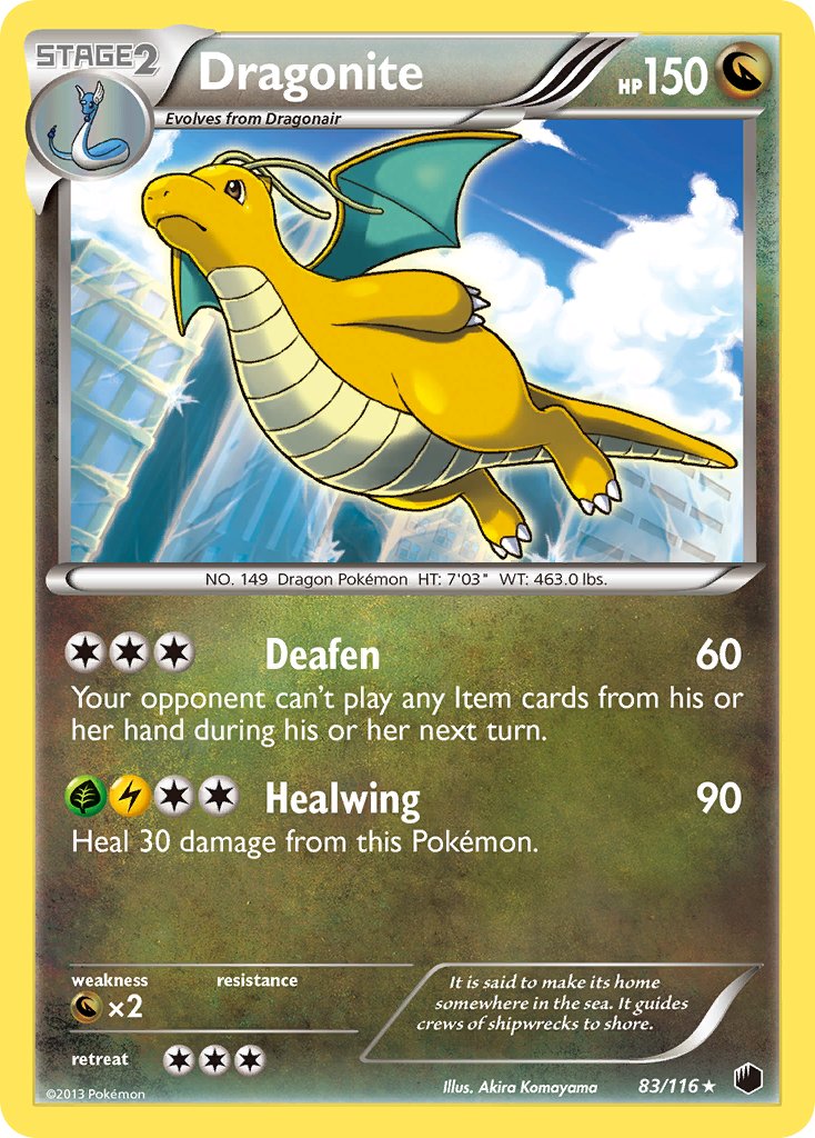 Dragonite (83/116) (Cosmos Holo) (Blister Exclusive) [Black & White: Plasma Freeze] | North of Exile Games