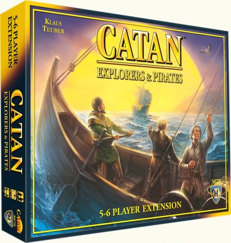 Catan: Explorers & Pirates 5-6 player extension | North of Exile Games