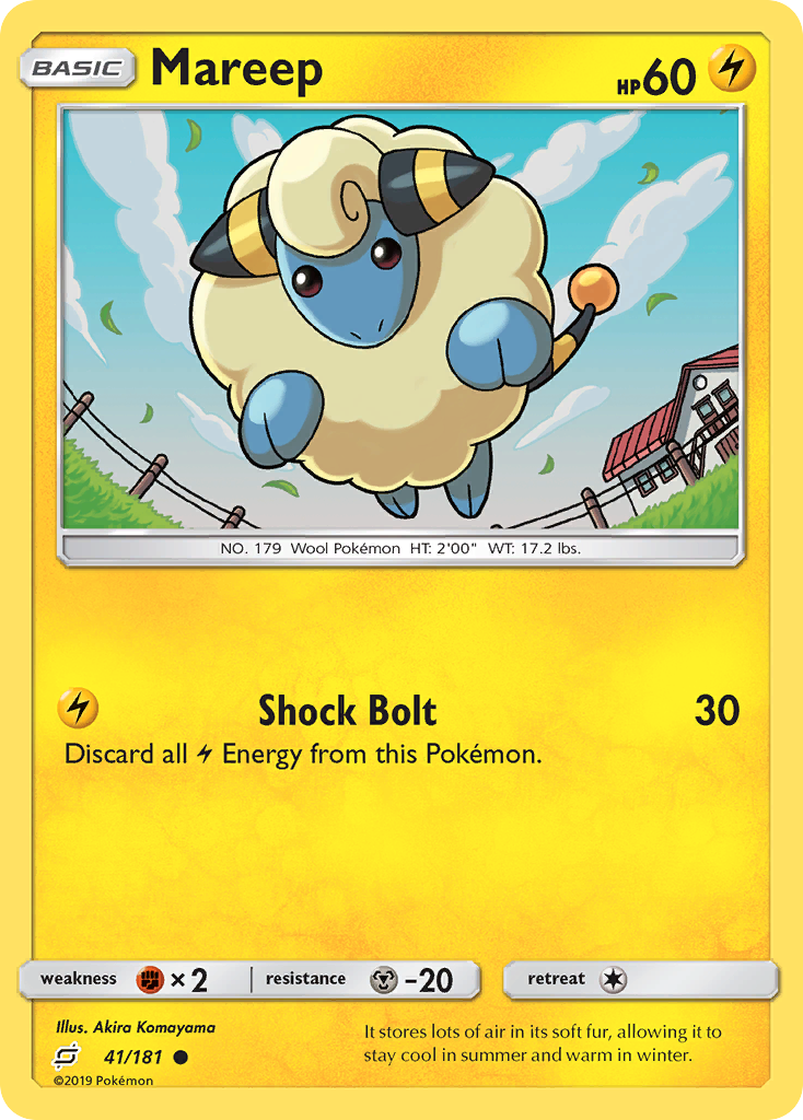 Mareep (41/181) [Sun & Moon: Team Up] | North of Exile Games