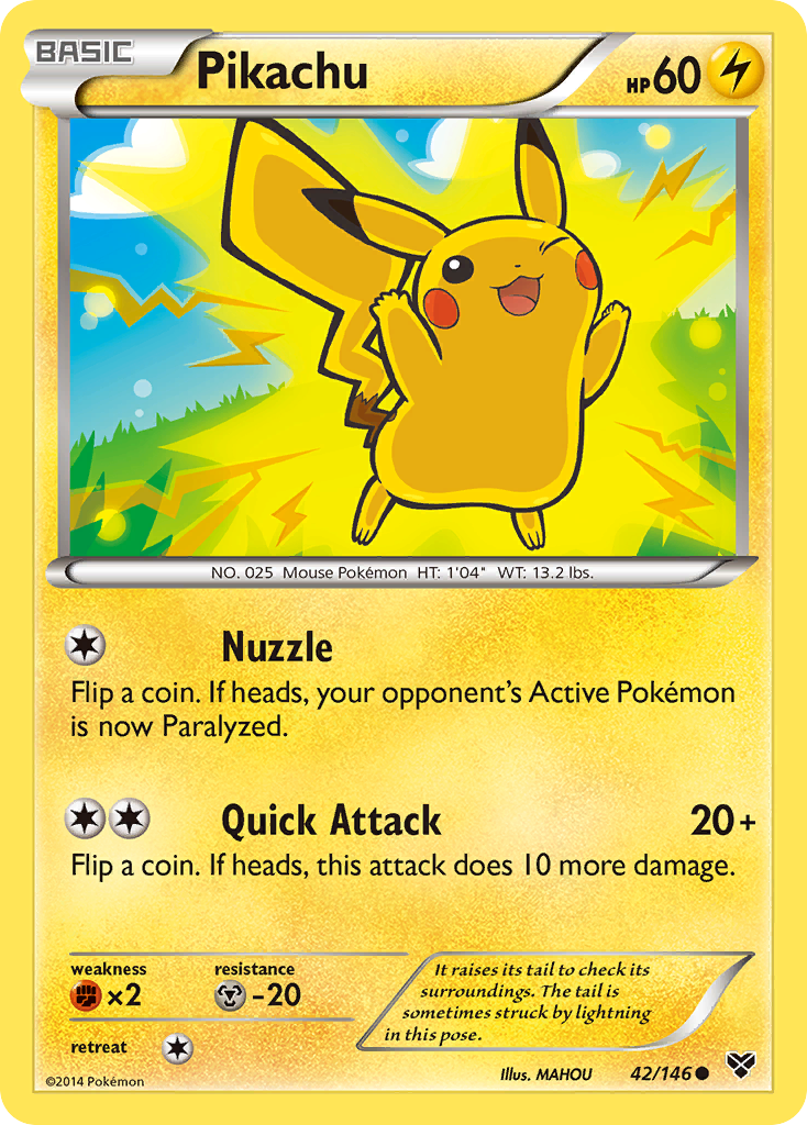 Pikachu (42/146) [XY: Base Set] | North of Exile Games