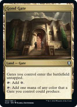 Gond Gate [Commander Legends: Battle for Baldur's Gate] | North of Exile Games