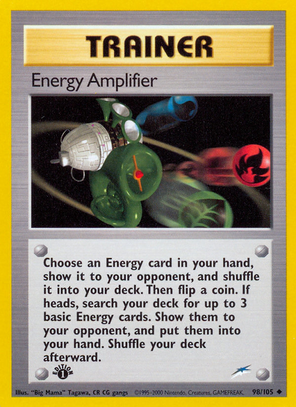 Energy Amplifier (98/105) [Neo Destiny 1st Edition] | North of Exile Games