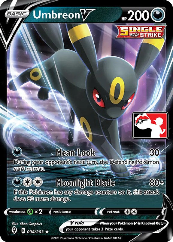 Umbreon V (094/203) [Prize Pack Series One] | North of Exile Games