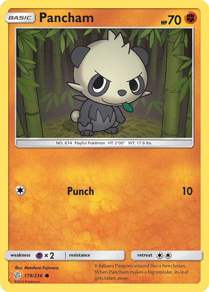 Pancham (119/236) [Sun & Moon: Cosmic Eclipse] | North of Exile Games