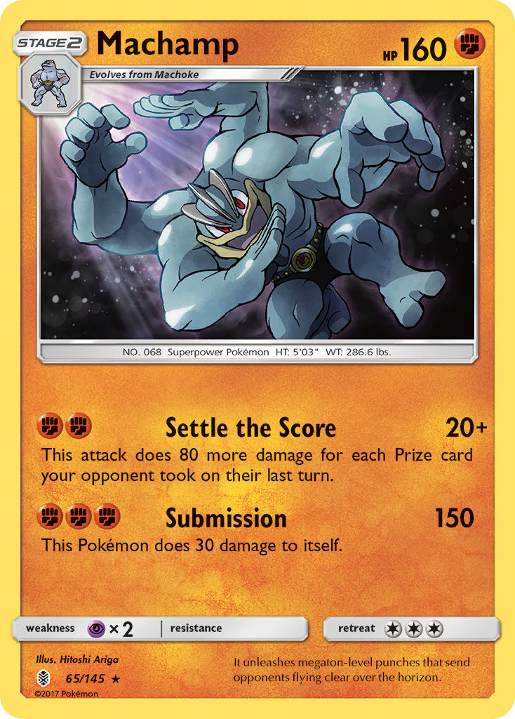Machamp (65/145) [Sun & Moon: Guardians Rising] | North of Exile Games