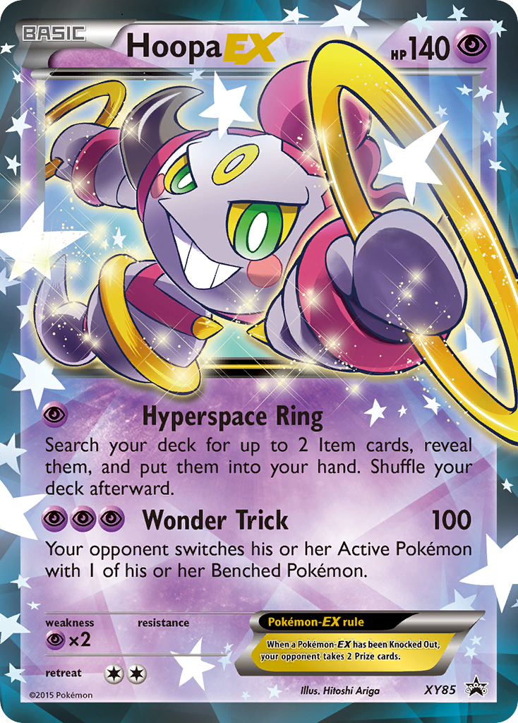 Hoopa EX (XY85) (Collection Promo) [XY: Black Star Promos] | North of Exile Games