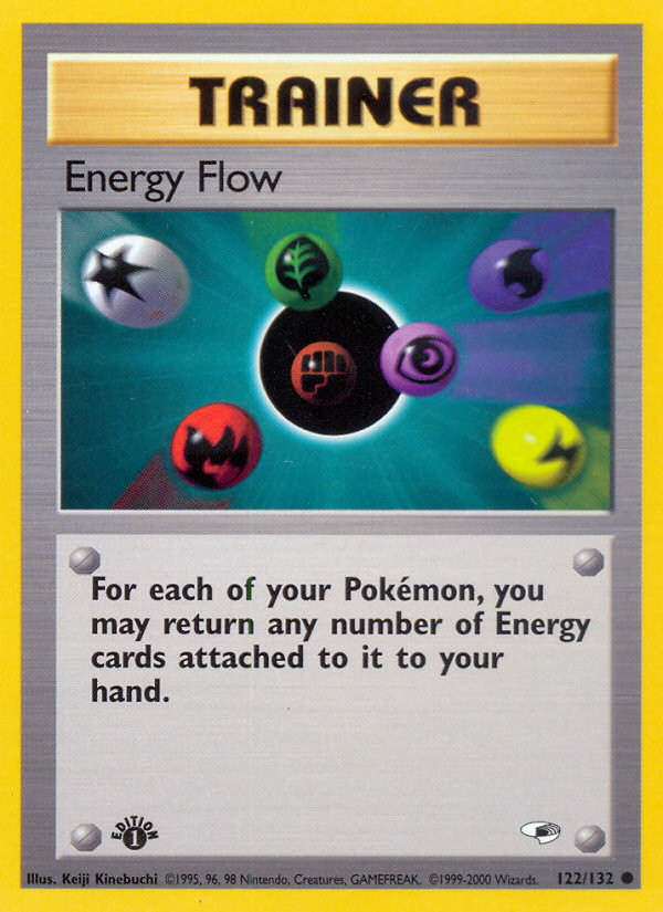 Energy Flow (122/132) [Gym Heroes 1st Edition] | North of Exile Games