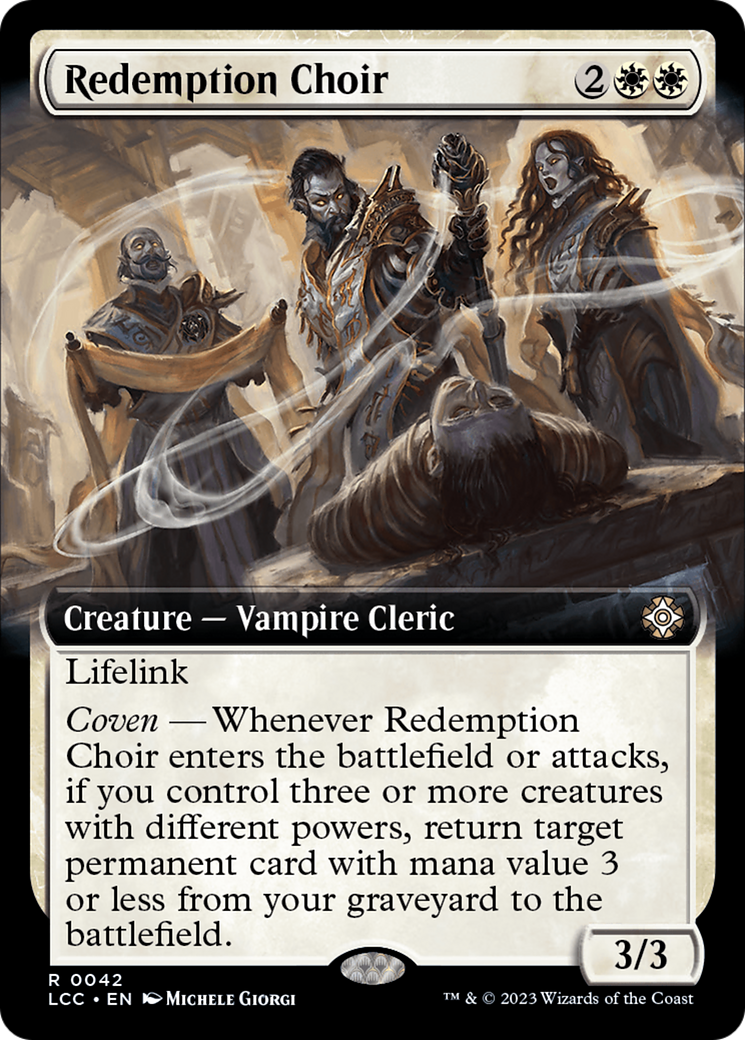 Redemption Choir (Extended Art) [The Lost Caverns of Ixalan Commander] | North of Exile Games