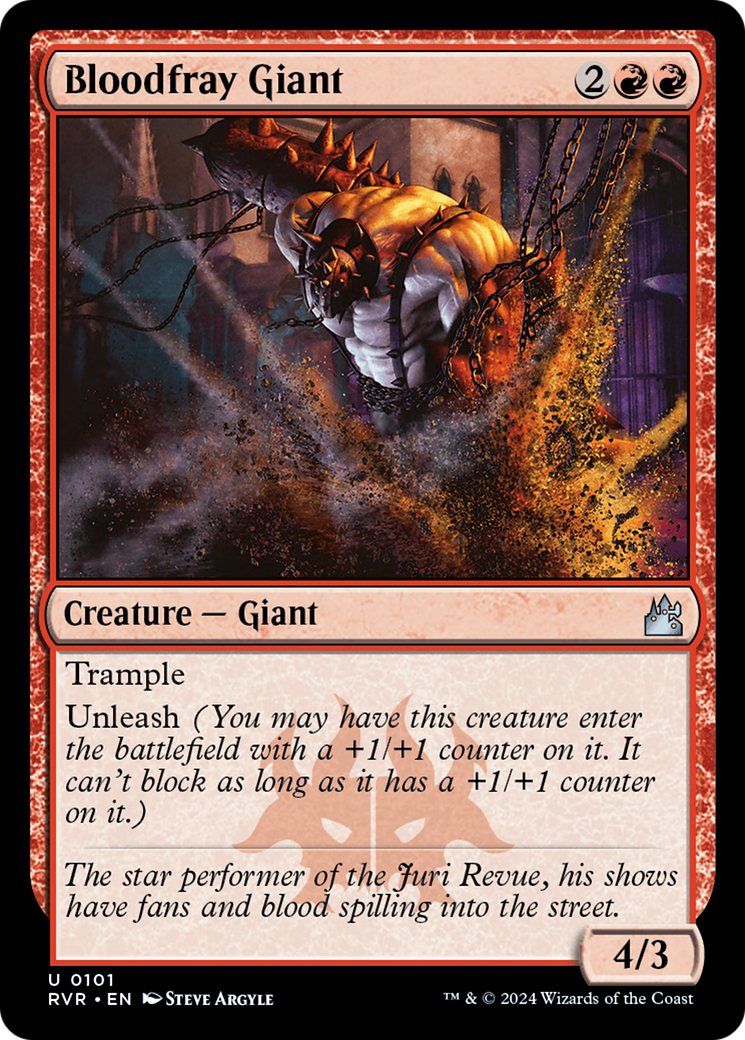 Bloodfray Giant [Ravnica Remastered] | North of Exile Games