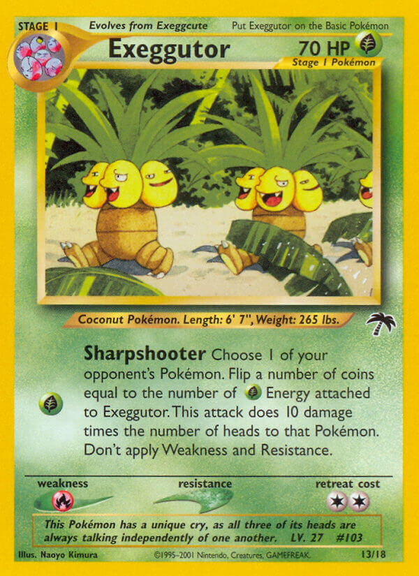 Exeggutor (13/18) [Southern Islands] | North of Exile Games