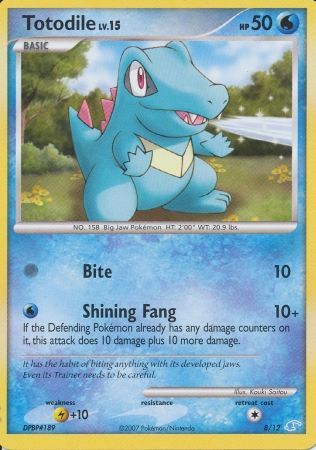 Totodile (8/12) [Diamond & Pearl: Trainer Kit - Manaphy] | North of Exile Games
