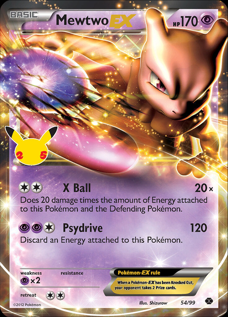 Mewtwo EX (54/99) [Celebrations: 25th Anniversary - Classic Collection] | North of Exile Games