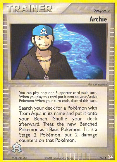 Archie (71/95) [EX: Team Magma vs Team Aqua] | North of Exile Games
