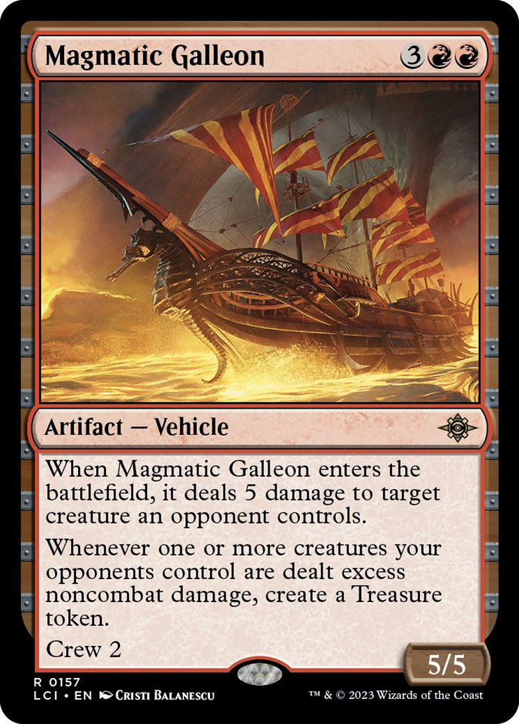 Magmatic Galleon [The Lost Caverns of Ixalan] | North of Exile Games