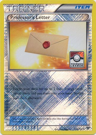 Professor's Letter (123/146) (League Promo) [XY: Base Set] | North of Exile Games