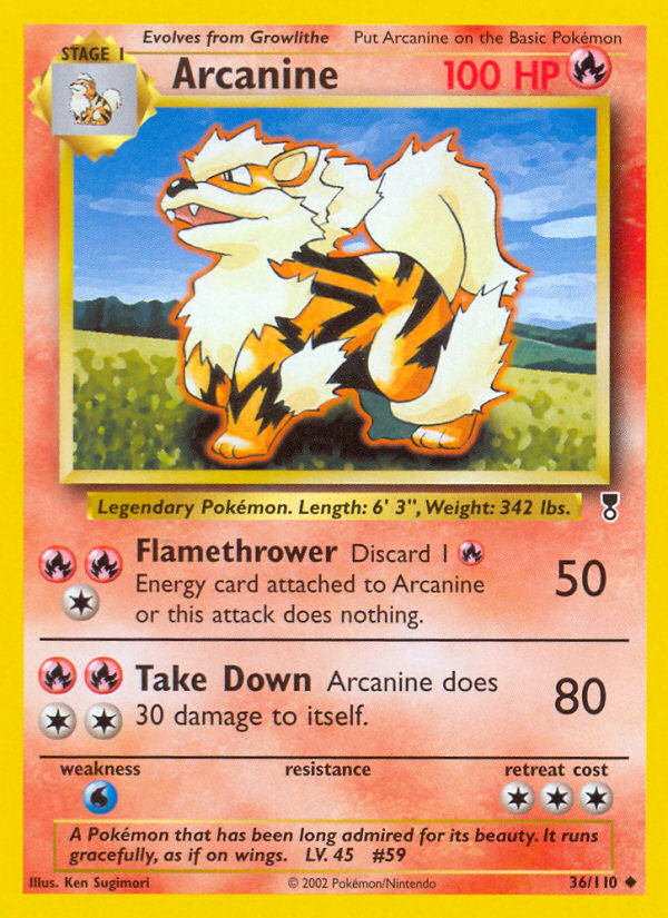 Arcanine (36/110) [Legendary Collection] | North of Exile Games