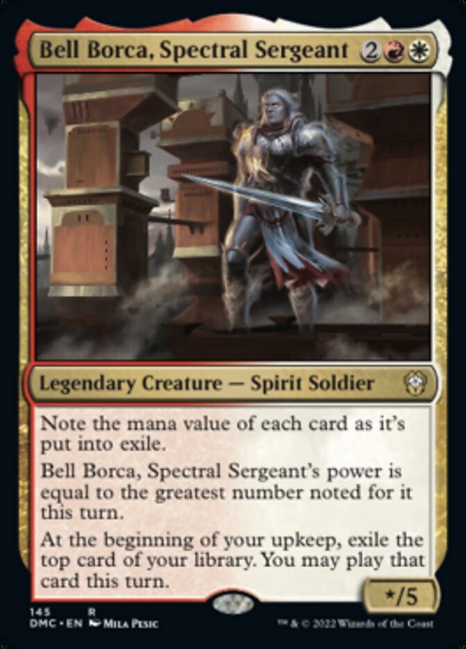 Bell Borca, Spectral Sergeant [Dominaria United Commander] | North of Exile Games