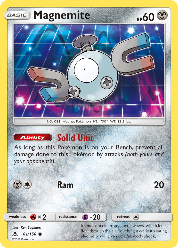 Magnemite (81/156) [Sun & Moon: Ultra Prism] | North of Exile Games