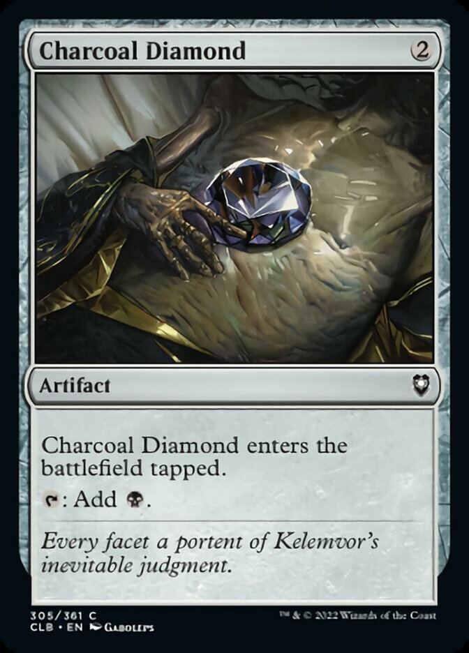 Charcoal Diamond [Commander Legends: Battle for Baldur's Gate] | North of Exile Games