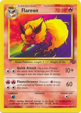 Flareon (19/64) [Jungle Unlimited] | North of Exile Games